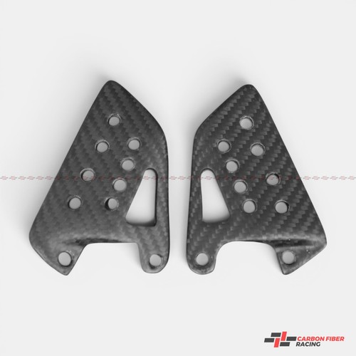 Matte carbon fiber - carbon, heel